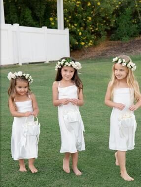 Show me your mumu Mini NWOT Little Verona Dress
Size 6-7 perfect for flower girl